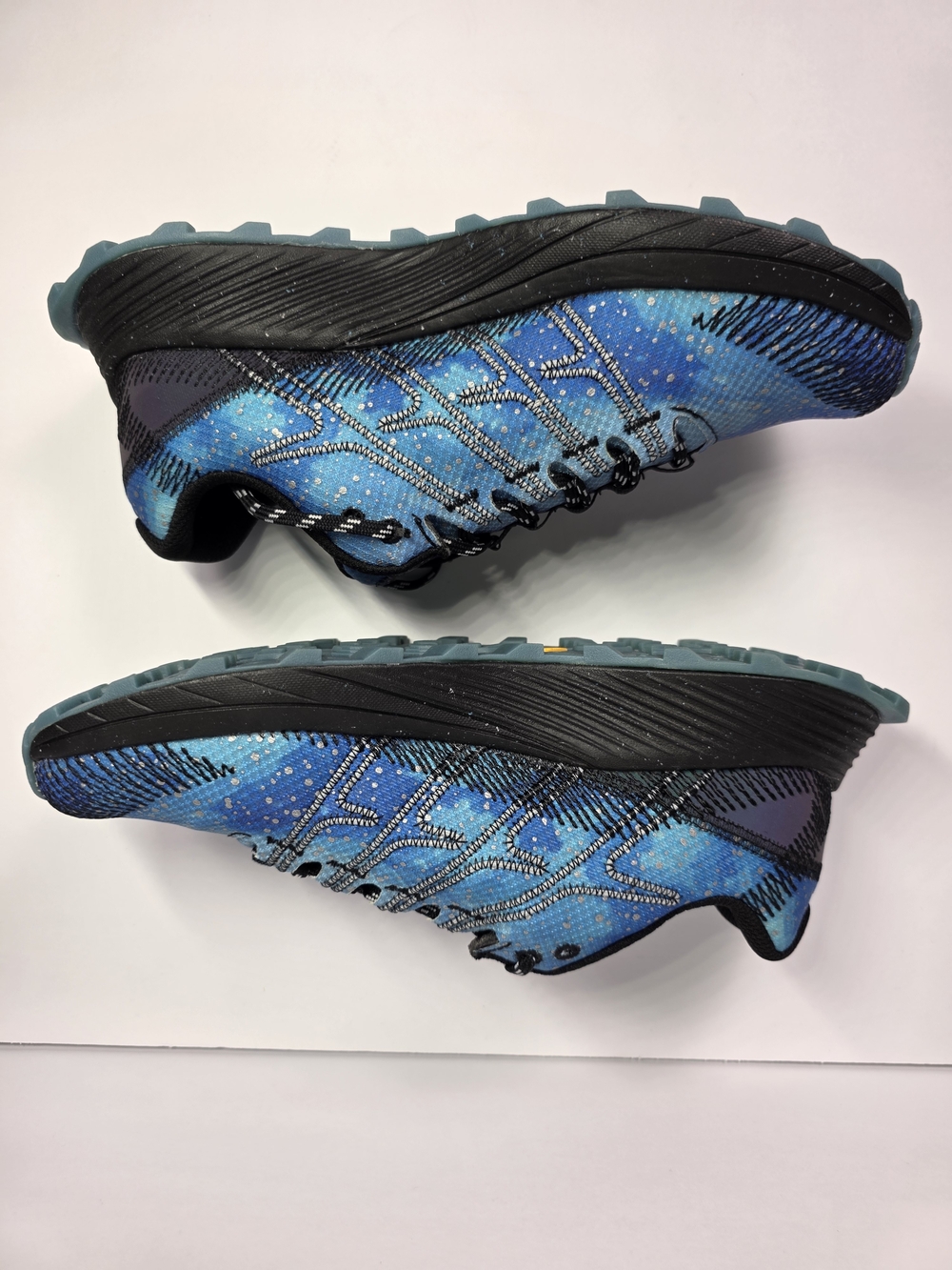 Merrell Moab Flight Galactic Float Pro Hiking Shoes Purple & Blue - Picture 8 of 16